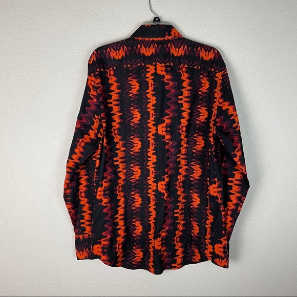 Calvin Klein Jeans Western Button Up Shirt Large - Picture 6 of 9